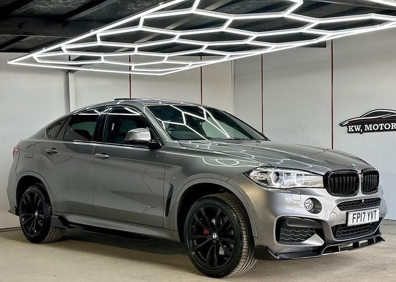 Used BMW X6 M Sport 258 HP (189 kW) 2017 Grey SUV