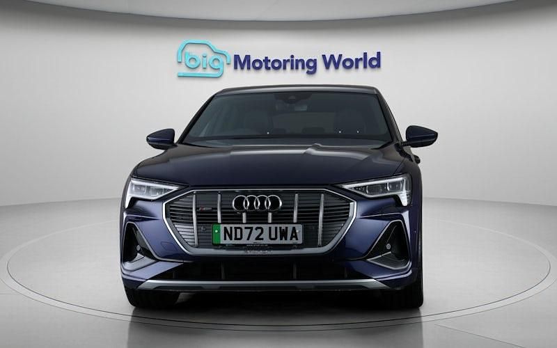 Used Audi e-tron Sportback S-Line 300 kW (408 HP) 2022 Blue SUV