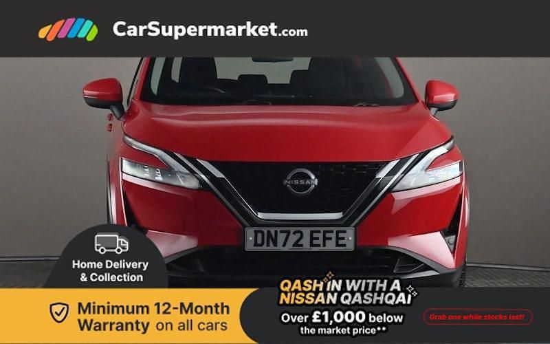 Used Nissan Qashqai Acenta Premium 158 HP (116 kW) 2022 Red SUV