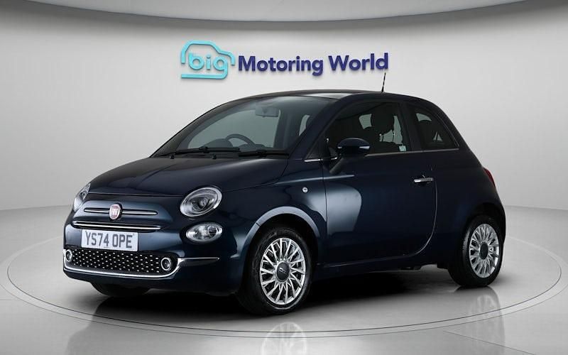 Used Fiat 500 69 HP (50 kW) 2024 Blue Hatchback