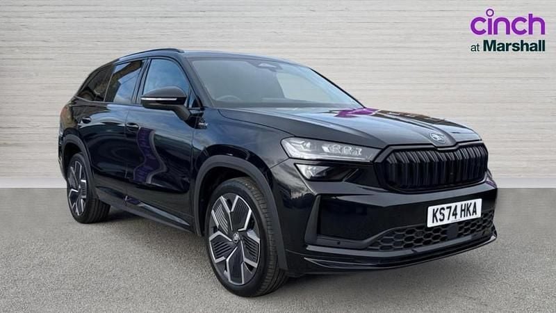 Used Skoda Kodiaq SportLine 204 HP (150 kW) 2024 Black magic pearl effect SUV