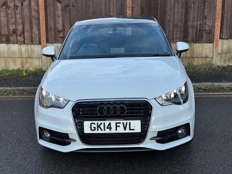 Used Audi A1 Sportback S-Line 105 HP (77 kW) 2014 White Hatchback