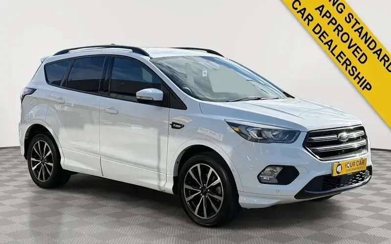Used Ford Kuga ST-Line 150 HP (110 kW) 2018 White SUV
