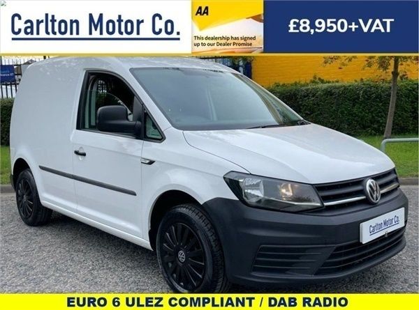 White Used 2018 VW Caddy Startline MPV | £8,340 (Fair price) - Image 1/1