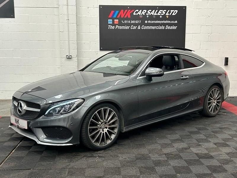Used Mercedes C250 AMG Line Premium 2016 Grey Coupe