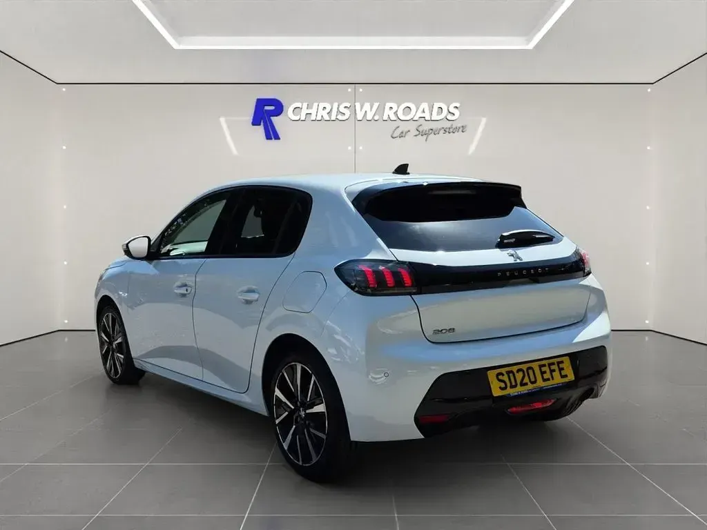 Used Peugeot 208 Allure 2020 White Hatchback
