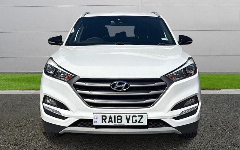Usado Hyundai Tucson GO! 177 HP (130 kW) 2018 Branco SUV