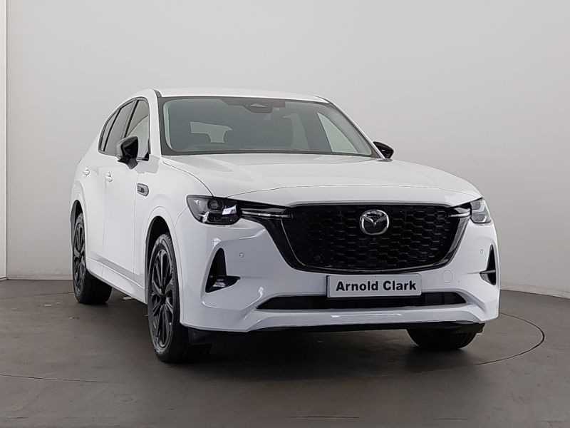White Used 2023 Mazda CX-60 Homura-Line SUV | £34,498 (Fair price) - Image 1/4