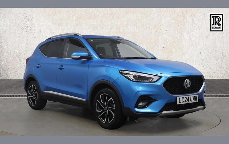 Usado MG ZS Exclusive 106 HP (77 kW) 2024 Azul SUV