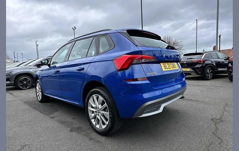 Used Skoda Kamiq SE 115 HP (84 kW) 2021 Blue SUV