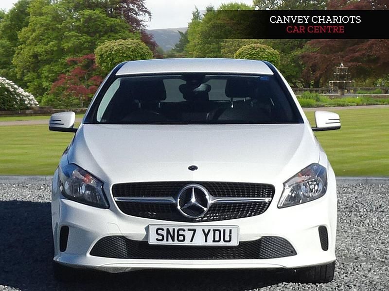 Used Mercedes A200 2017 White Hatchback
