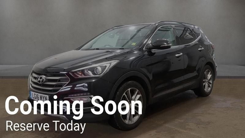 Used Hyundai Santa Fe Premium SE 2016 Black SUV