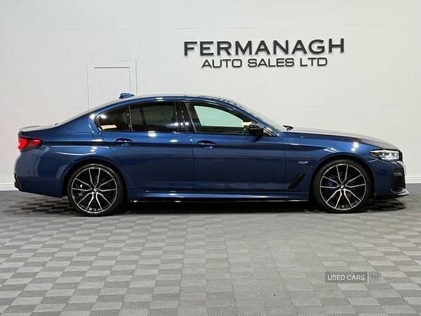 Used BMW 530e M Sport 2022 Blue Sedan