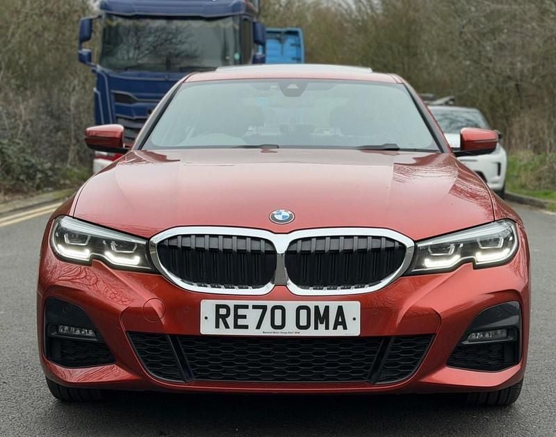 Used BMW 330e M Sport 2020 Orange Sedan