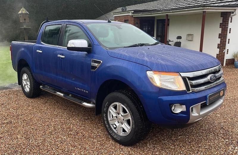 Used Ford Ranger Limited 2013 Blue Pickup