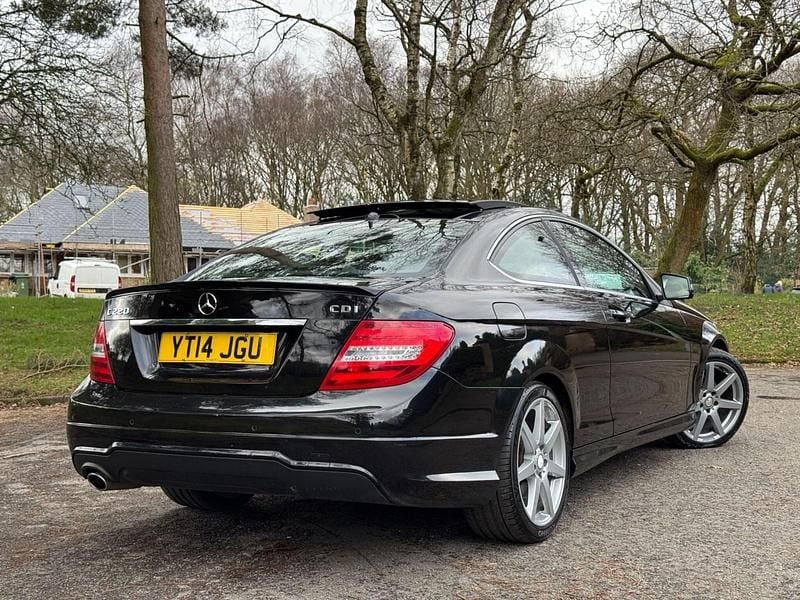 Used Mercedes C220 Sport Edition 2014 Black Coupe