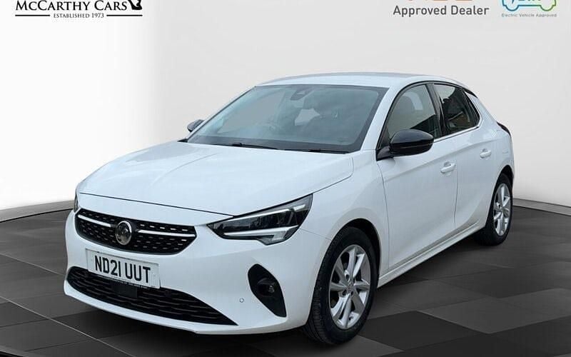 Brilliant jade white Used 2021 Vauxhall Corsa Elite Hatchback | £10,295 (Fair price) - Image 1/2