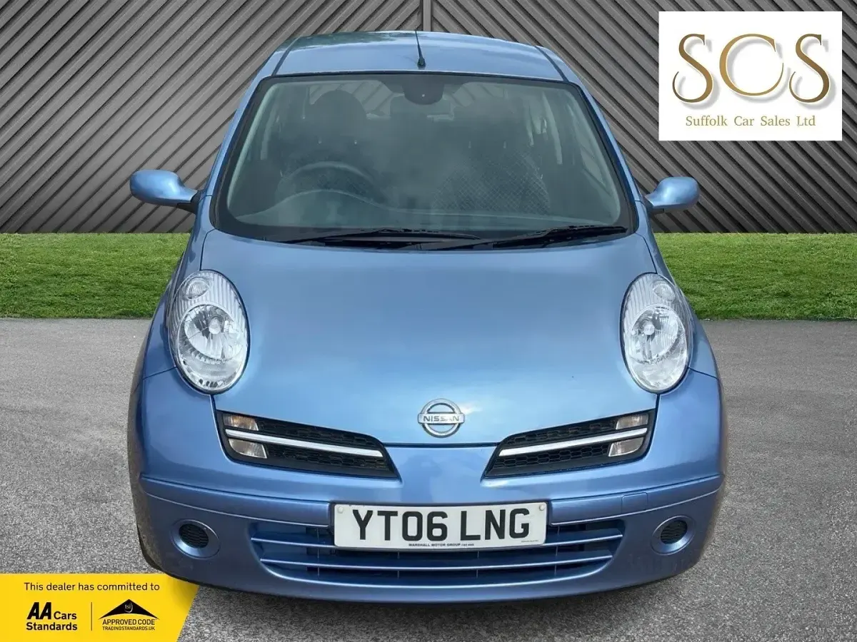 Used Nissan Micra 88 HP (64 kW) 2006 Blue Hatchback