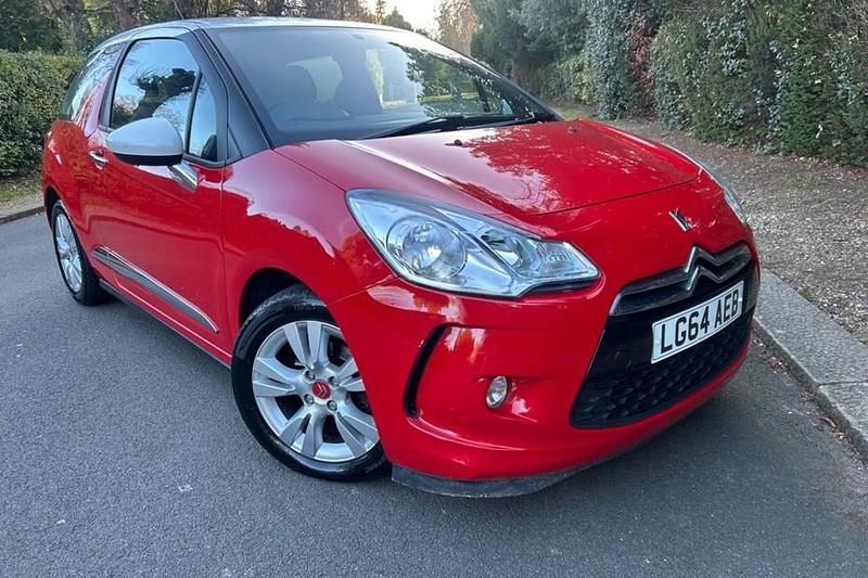 Red Used 2014 Citroën DS3 Hatchback | £1,695 (Good price) - Image 1/1