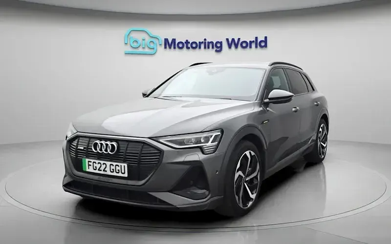Used Audi e-tron Black Edition 300 kW (408 HP) 2022 Grey SUV
