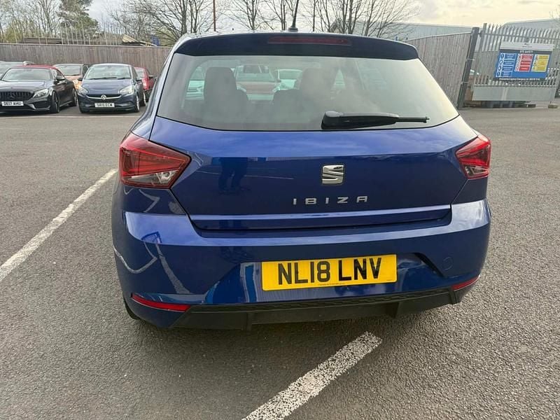 Used Seat Ibiza Design 2018 Blue Hatchback