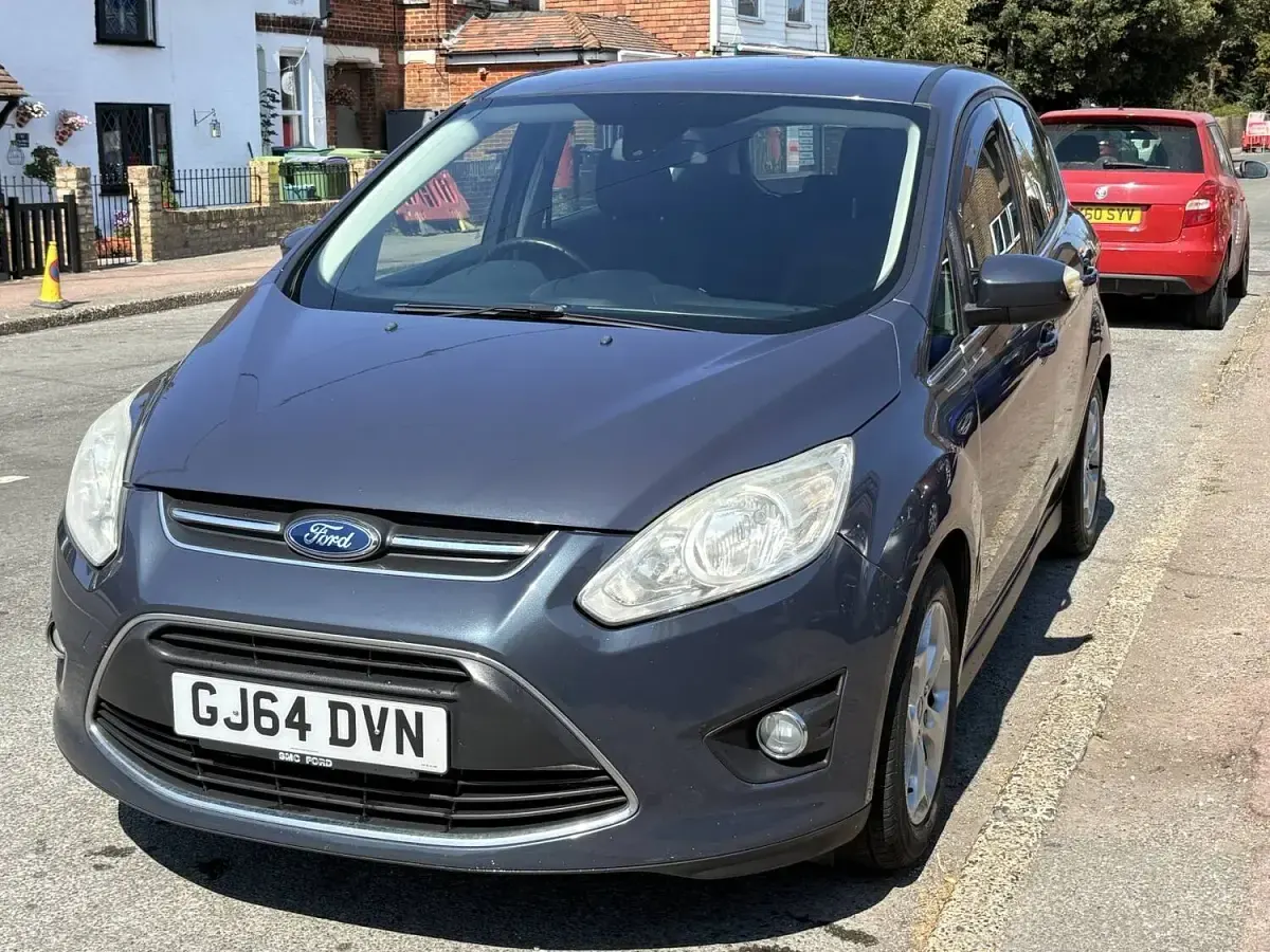 Used Ford C-MAX Zetec 113 HP (83 kW) 2014 Blue MPV
