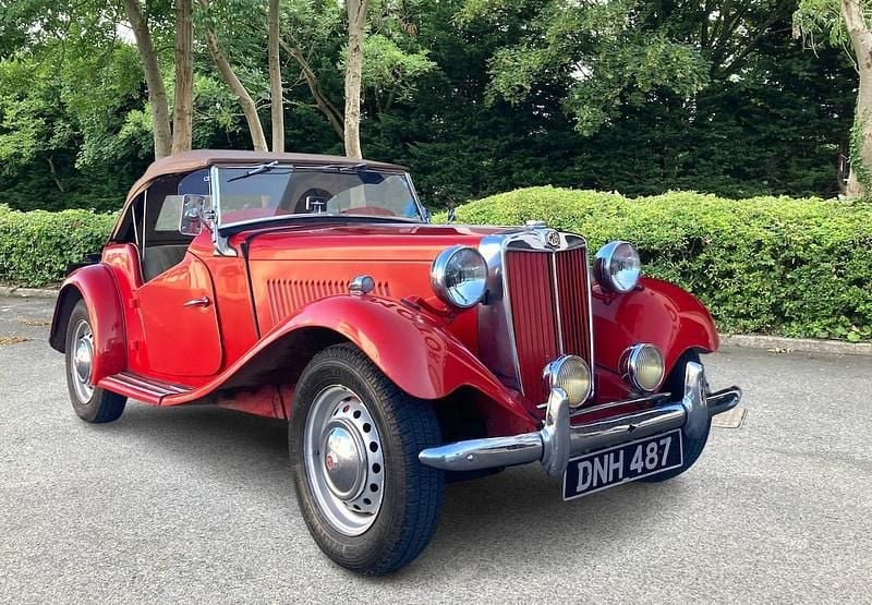 Used MG TD 1953 Red Cabriolet