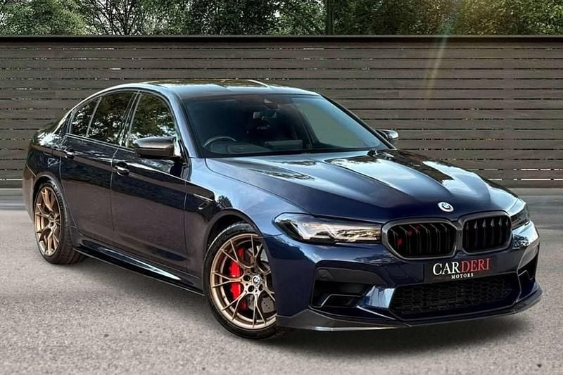 Blue Used 2021 BMW M5 Competition Edition Sedan | £61,700 (Expensive) - Image 1/1