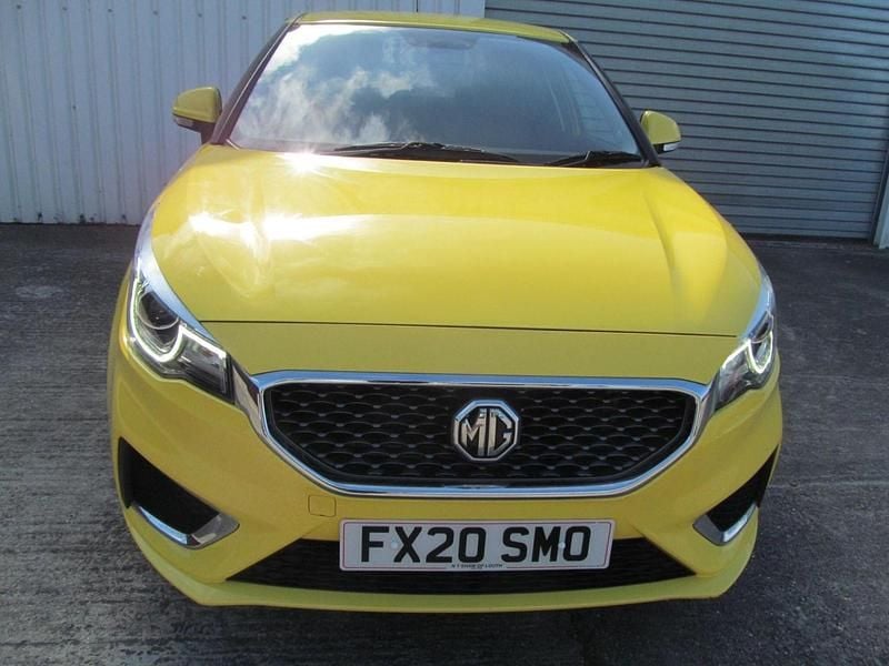 Usado MG MG3 Exclusive 106 HP (77 kW) 2020 Amarelo Citadino
