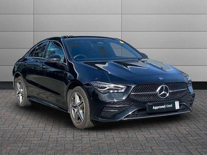 Black Used 2024 Mercedes CLA250e Executive Sedan | £27,995 (Fair price) - Image 1/4