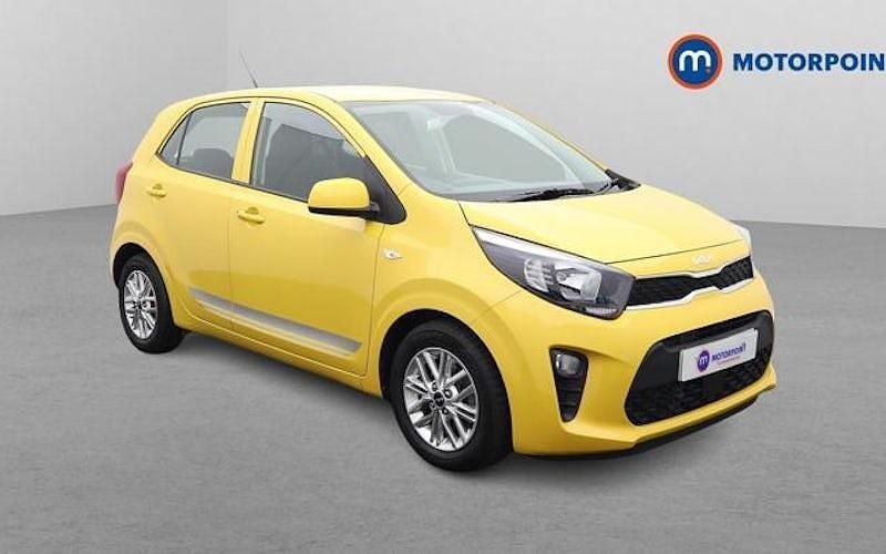Used Kia Picanto 67 HP (49 kW) 2023 Yellow Hatchback