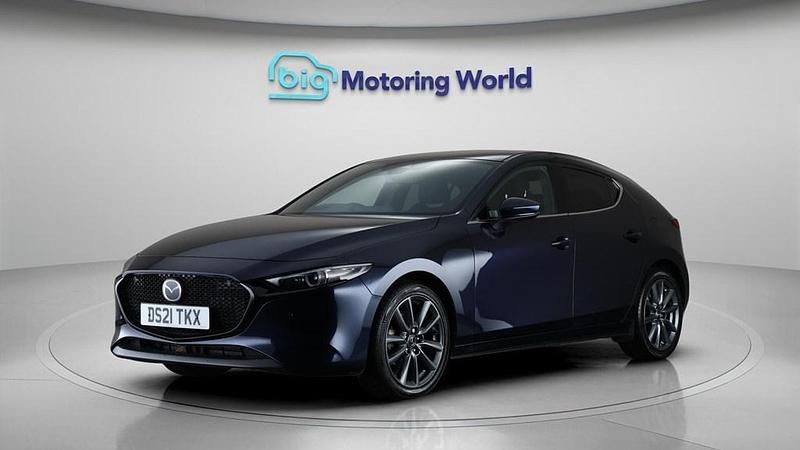 Used Mazda 3 Inclusive 122 HP (89 kW) 2021 Blue Hatchback