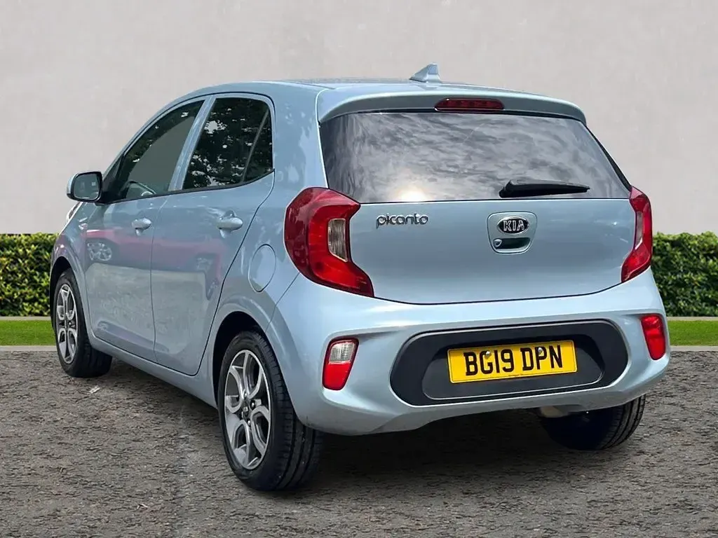 Used Kia Picanto 2019 Blue Hatchback