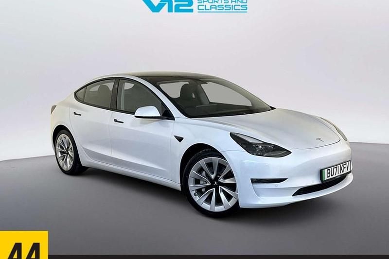 Used Tesla Model 3 254 kW (346 HP) 2021 White Sedan