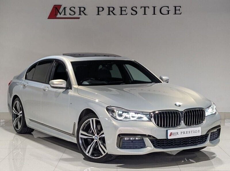 Silver Used 2016 BMW 740 M Sport Sedan | £19,995 (A bit pricey) - Image 1/4