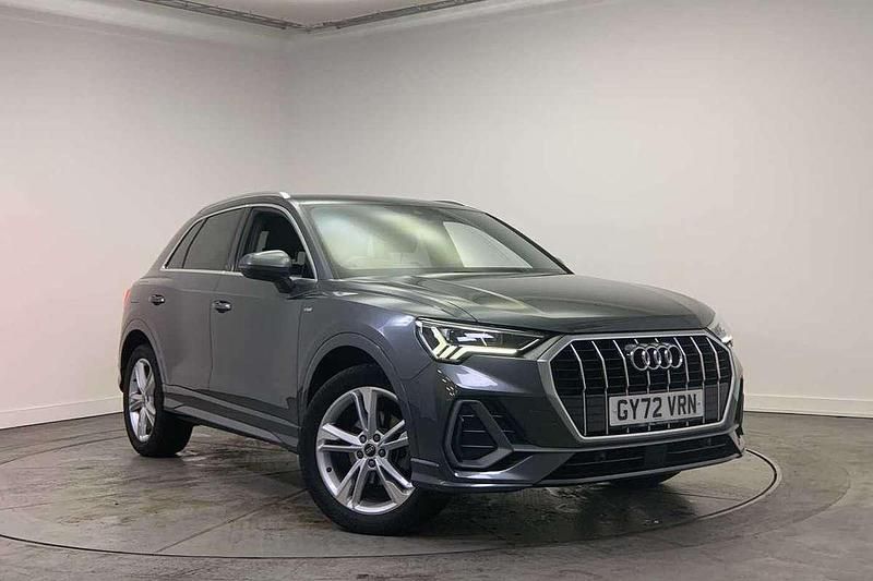 Grey Used 2022 Audi Q3 S-Line SUV | £28,700 (Fair price) - Image 1/4