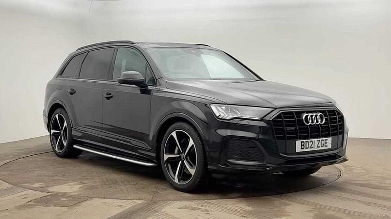 Used Audi Q7 Black Edition 281 HP (206 kW) 2021 Black SUV