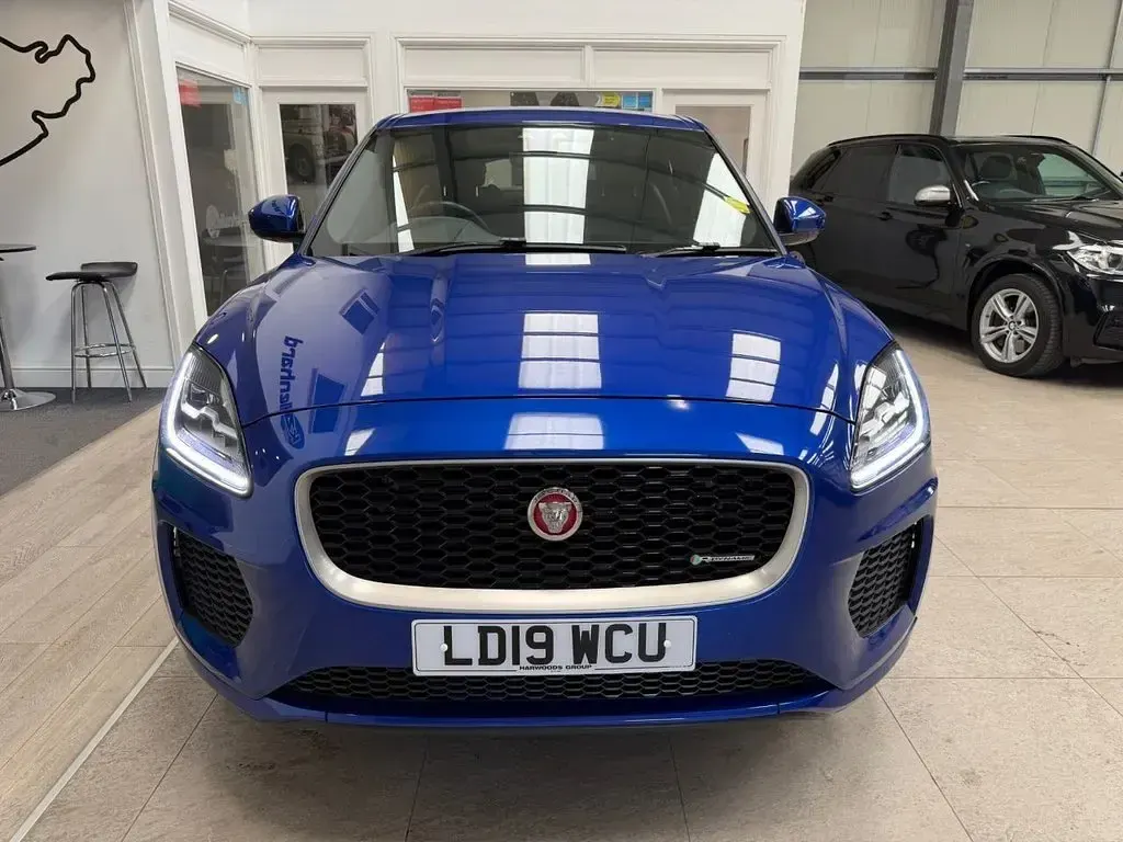 Used Jaguar E-Pace R-Dynamic 180 HP (132 kW) 2019 Blue SUV