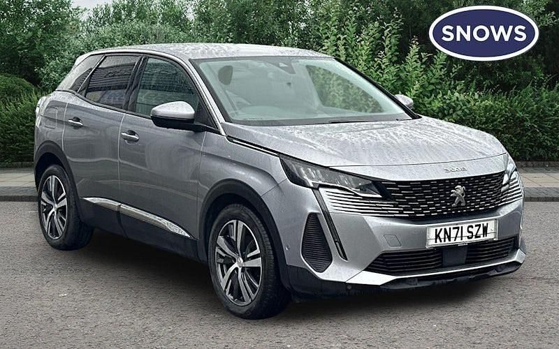 Used Peugeot 3008 Allure 131 HP (96 kW) 2021 Cumulus grey SUV