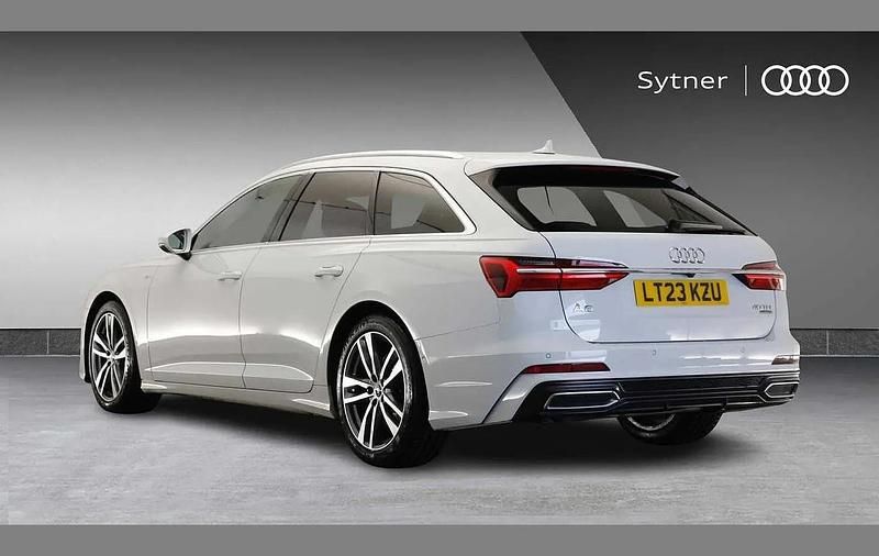 Used Audi A6 S-Line 204 HP (150 kW) 2023 White Estate