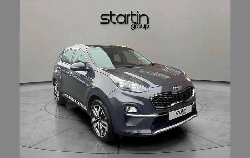 Used Kia Sportage GT-Line 136 HP (100 kW) 2020 Grey SUV