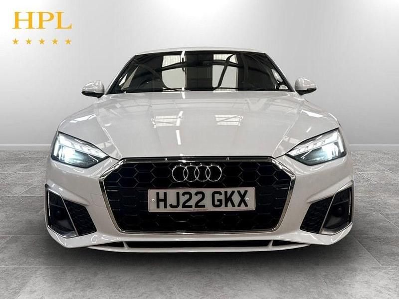 Used Audi A5 S-Line 245 HP (180 kW) 2022 White Coupe