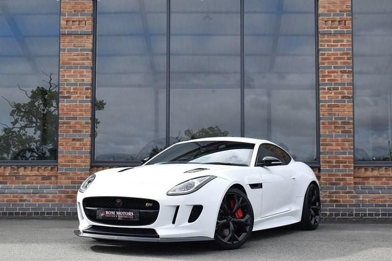 White Used 2015 Jaguar F-Type S Coupe | £26,499 (Expensive) - Image 1/1