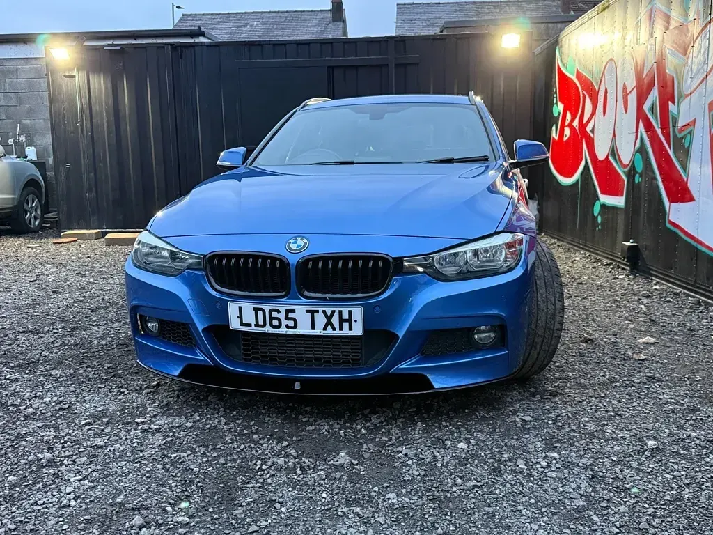 Used BMW 335 M Sport 313 HP (230 kW) 2015 Blue Estate