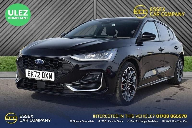 Used Ford Focus ST-Line 125 HP (91 kW) 2022 Black Hatchback