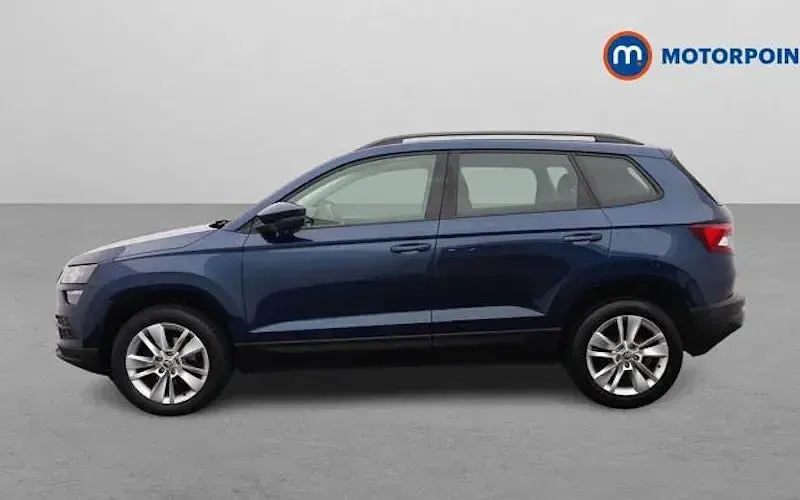 Used Skoda Karoq SE Technology 150 HP (110 kW) 2021 Blue SUV