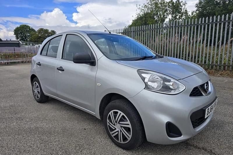 Silver Used 2014 Nissan Micra Visia Hatchback | £3,895 (Good price) - Image 1/1
