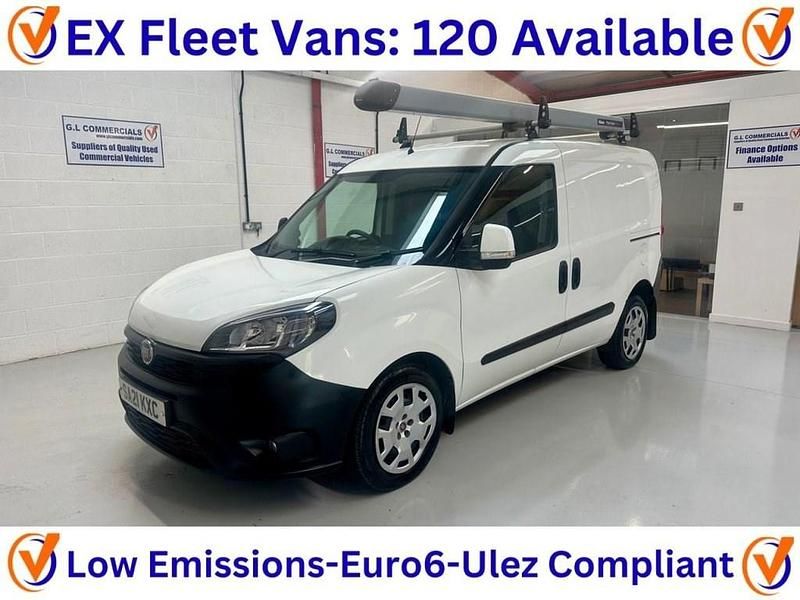 White Used 2021 Fiat Doblò MPV | £8,830 (Good price) - Image 1/3