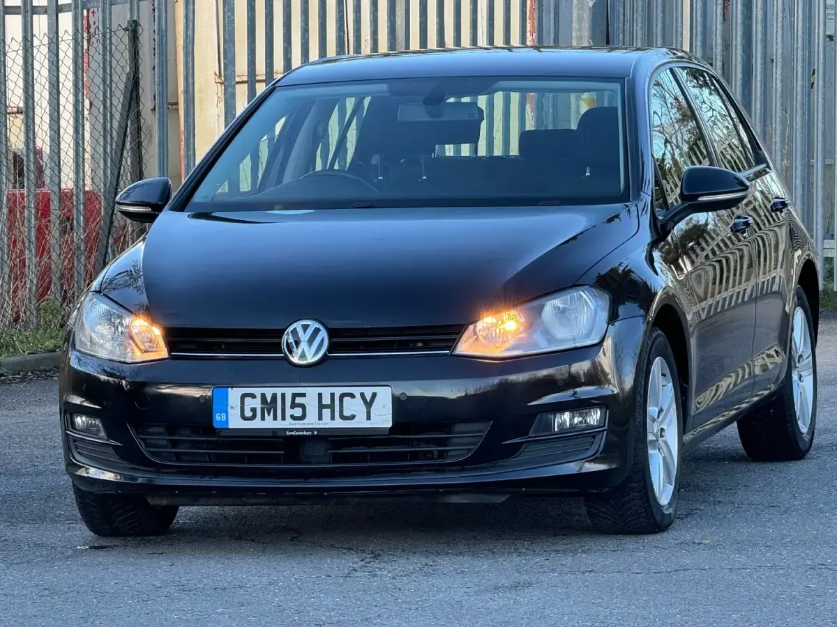 Used VW Golf VII Match 2015 Black Hatchback