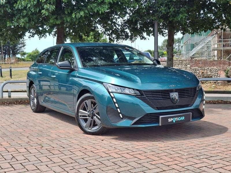 Blue Used 2023 Peugeot 308 Active Premium Estate | £19,499 (Fair price) - Image 1/4